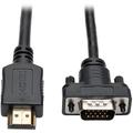 TrippLite by Eaton HDMI auf VGA Aktives Adapterkabel (HDMI auf Low-Profile HD15 M/M), 0,9 m (3 ft.)