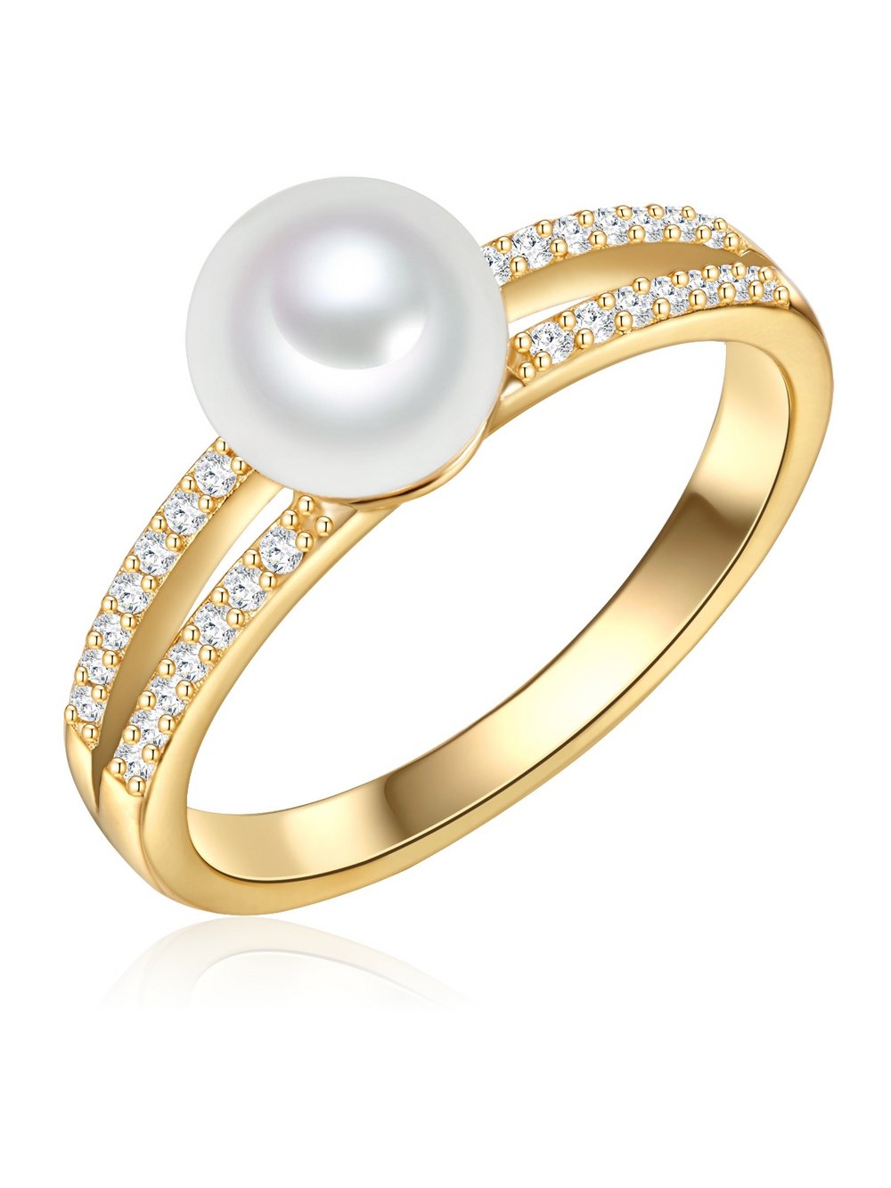Valero Pearls Ring Damen gold, 54 Image