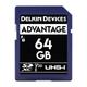 Delkin Devices 64GB Advantage UHS-I SDXC Memory Card