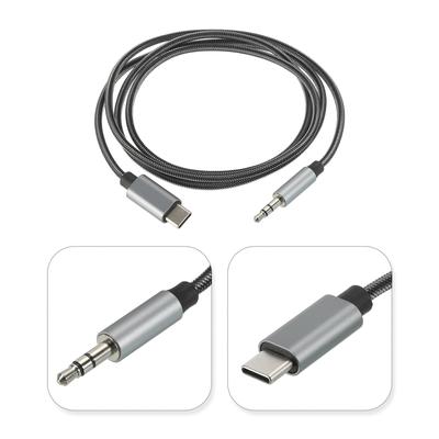 USB C to 3.5mm Male Aux Jack Cable Type C to 3.5mm TRS Headphone Cord