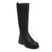 SOUL Naturalizer Orchid Wide Calf - Womens 9.5 Black Boot Medium