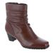 David Tate Kona Dress Boot - Womens 10 Brown Boot Medium