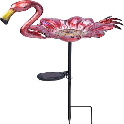 Outdoor Bird Bath Solar Birdbath Small Birdfeeder