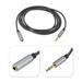 1/4 to 3.5mm Headphone Jack Adapter TRS 6.35mm Female to 1/8 Male 5ft