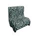 Ore Furniture 23 in. Plush Zebra Tufted Upholstery Pet Furniture