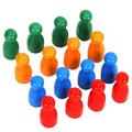 BESTONZON 32pcs Board Game Pieces Pawn Chess Pieces Tabletop Game Token Game Component