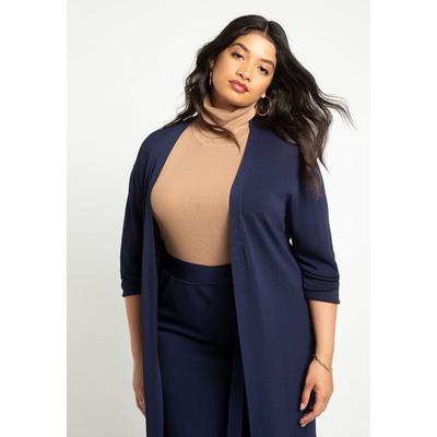 Plus Size Women's Throw On Duster by ELOQUII in To...