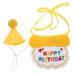 Birthday party hat 1 Set of Wear-resistant Cat Hat Portable Dog Hat Decorative Cat Bandana Dog Accessory