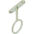 Sturdy Steel Center Closet Rod Support Bracket For Standard 1-5/16 Diameter Closet Rods (5 Matt Aluminum)