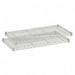 18 x 48 Inch Wire 2 Shelf Pack in Gray