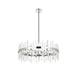 Elegant Lighting 32 in. Serena Crystal Round Chandelier Chrome