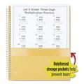 Five Star Wirebound Notebook 5 Subject 8 Pockets Wide/legal Rule Randomly Assorted Covers 10.5 X 8 200 Sheets | Order of 1 Each