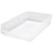 Quantum Storage Economy 4 in. Shelf Bin- Clear - 17.87 x 11.12 x 4 in.