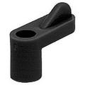 CRL WSC305BL-XCP100 CRL Black 5/16 Plastic Window Screen Clips - Bulk - pack of 100