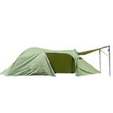 Durable Army Green Camping Tent 3 Person Double Layer Tent with Easy Setup and Take Down