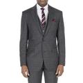 Pierre Cardin Grey Check Regular Fit Men's Suit Jacket