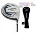 AGXGOLF XL Men s 460cc Over size Driver (10.5 Degree): Graphite Shaft + Head Cover Right Hand Senior Flex X-Tall Length (+1.5 )