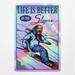 Angdest Club Holographic Decal Stickers Of Ski Life Premium Waterproof For Laptop Phone Acc