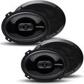 4 Rockford Fosgate P1694 6x9 Punch Series 480 Watt 2-Way Car Audio Speakers