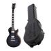 Schecter Solo-II Custom 6-String Electric Guitar (Trans Black Satin) with Case