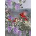 Toland Home Garden Two Cardinals Garden Flag 12.5in. x 18in.