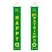 Njspdjh Garden Flags Couplets Decorated Curtain Banners Decorated Porches Hung Welcome Signs For Family Holiday Parties