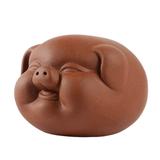 HOMEMAXS 1pc Archaistic Little Pig Adornment Lovely Pig Tea Pet Decoration Tea Ceremony Decoration