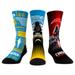 Rock Em Socks Stormtrooper & Darth Vader Los Angeles Chargers Three-Pack Star Wars Crew Set