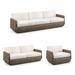 Avila Seating Replacement Cushions - Lounge Chair, Custom Sunbrella Rain, Rain Brick Lounge Chair - Frontgate