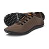 Barfußschuh LEGUANO "GO", Damen, Gr. 41, braun, Textil, sportlich, Schuhe Barfußschuh Schnürschuh, mit praktischer Schnürung, Freizeitschuh, Halbschuh, Schnürschuh, Topseller
