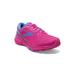 Brooks Ghost 15 Running Shoes - Women's Pink Glo/Blue/Fuchsia 8.5 Narrow 1203801B606.085