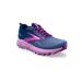 Brooks Cascadia 17 Running Shoes - Women's Navy/Purple/Violet 8.5 Narrow 1203921B449.085