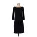 White House Black Market Casual Dress - Sheath: Black Solid Dresses - Women's Size X-Small