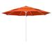 Arlmont & Co. Hibo 11' Market Umbrella Metal in Red | 107 H in | Wayfair AA9B69D0DA59442CA95A1C967C39A1C0