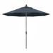 California Umbrella Sun Master Series 7' 6" Market Umbrella Metal in Blue/Navy | 102.5 H in | Wayfair GSCUF758010-SA52