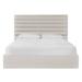 Birch Lane™ Holloman Panel Bed Upholstered/Polyester in White | 60 H x 82 W x 88 D in | Wayfair F01B5CE5DB5F49AD9F6EC33DD55C1C46