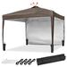 Instahibit 6 Person Tent in Gray/Brown | 98.82 H x 114.17 W x 114.17 D in | Wayfair 07CAN007-10G1W-10