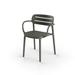 Serralunga Croisette Stacking Patio Dining Armchair Plastic/Resin/Plastic/Acrylic/ in Gray | 30.63 H x 23.54 W x 19.8 D in | Wayfair CROISET/BR-ANT