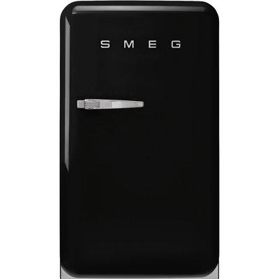 SMEG 21.44" 4.48 Cubic Feet Cu. Ft. Energy Star Refrigerator in Black | 38.13 H x 21.44 W x 27.88 D in | Wayfair FAB10URBL3