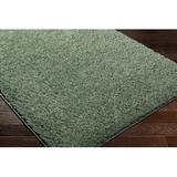 120 x 94 x 1.85 in Area Rug - Latitude Run® Rectangle Annily Solid Color Machine Woven Area Rug in Teal | 120 H x 94 W x 1.85 D in | Wayfair