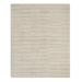 Gray/Beige Rectangle 8' x 10' Area Rug - Joss & Main Rectangle Demie Striped Handmade Tufted Area Rug in 120.0 x 96.0 x 0.39 in white | Wayfair