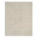 Brown 120 x 96 x 0.39 in Area Rug - Joss & Main Rectangle Demie Striped Handmade Tufted Area Rug in Gray/Beige | 120 H x 96 W x 0.39 D in | Wayfair