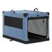 Petsfit Dejenae Pet Crate Polyester in Blue | 25 H x 39.5 W x 25 D in | Wayfair DCC1041235BLZ6B