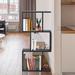 Latitude Run® Ameet Bookcase Wood in Black/Brown | 49 H x 24 W x 11 D in | Wayfair A8A9DB62352A4361A97DDF1419D0C343