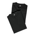 T-Shirt LERROS "LERROS Doppelpack T-Shirt, V-Neck in Premium Baumwollqualität" Gr. M, schwarz (black) Herren Shirts T-Shirts