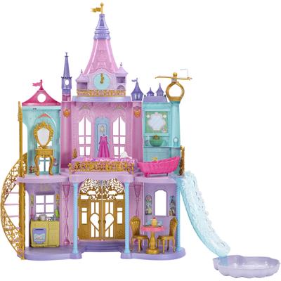 Spielwelt MATTEL "Disney Prinzessin Magisches Abenteuerschloss" Spielfigurenwelten bunt Kinder Spielfigurenwelten