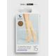 Bamboo Nude 15 Denier Medium Support Knee High Tights 2 Pack One Size