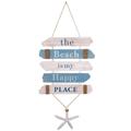 Ciondolo decorativo Wall Blue Pendant Beach 2x36x67cm 26160 - blue - Signes Grimalt