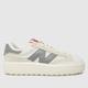 New Balance ct302 trainers in white & grey