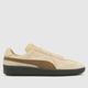 PUMA terrace classic trainers in beige & brown